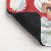 ヴィンテージクリスマスサンタクロースすてきとウィンキング マウスパッド (コーナー)