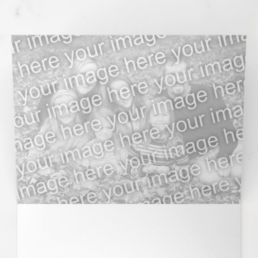 ヴィンテージクリスマスサンタクロースと小人 三つ折りクリスマスカード (内部最初)