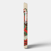 ヴィンテージクリスマスサンタクロースと踊りの子供 Case-Mate iPhoneケース (裏面 / 左)