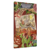 ヴィンテージクリスマスサンタクロースライ クリップボード (右)