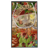 ヴィンテージクリスマスサンタクロースライ スモールペーパーバッグ (裏面)