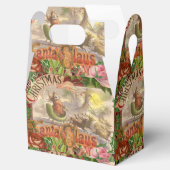 ヴィンテージクリスマスサンタクロースライ フェイバーボックス (オープン)