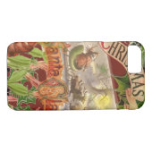 ヴィンテージクリスマスサンタクロースライ Case-Mate iPhoneケース (裏面(横))