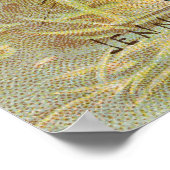 ヴィンテージクリスマスサンタクロース小妖精や小人格言ギフト ポスター (角)