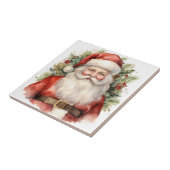 ヴィンテージクリスマスサンタクロース微笑 タイル (側面)