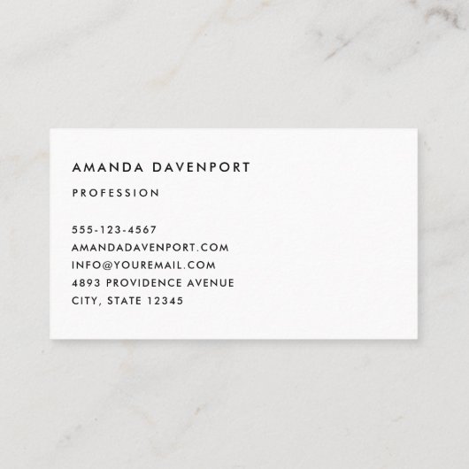 ヴィンテージクリスマスサンタクロース微笑 名刺 (裏面)