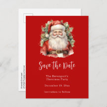 ヴィンテージクリスマスサンタクロース微笑