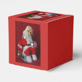 ヴィンテージクリスマスサンタクロース玩具 フェイバーボックス (裏面サイド)