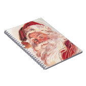 ヴィンテージクリスマスサンタクロース ノートブック (右側)