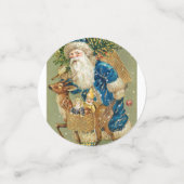 ヴィンテージクリスマスサンタ条項 コンフェッティ (スモール正面)