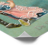 ヴィンテージクリスマスサンニコラス ポスター (角)