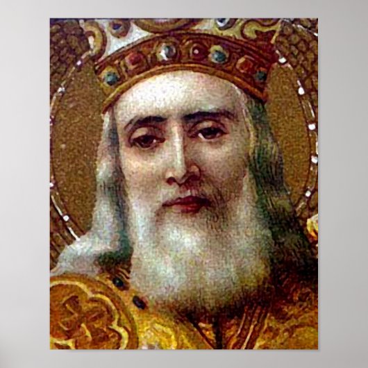 ヴィンテージクリスマスサンニコラス ポスター (正面)