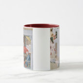 ヴィンテージクリスマスサンニコラス マグカップ (中央)