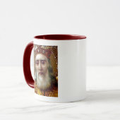 ヴィンテージクリスマスサンニコラス マグカップ (正面左)