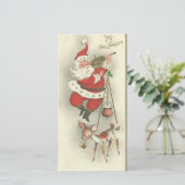 ヴィンテージクリスマスサン遊タの音楽 シーズンカード (スタンド正面)