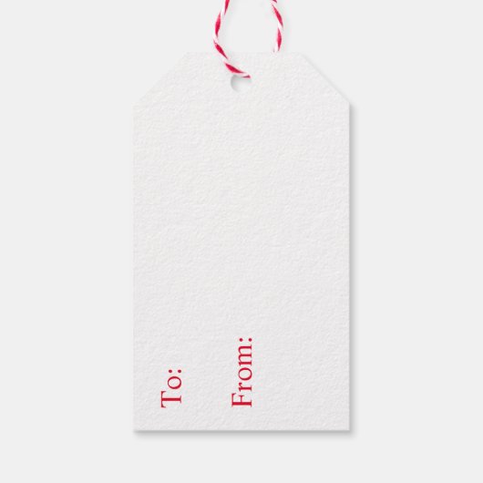 ヴィンテージクリスマスサン食べタのクッキー ギフトタグ (裏面)