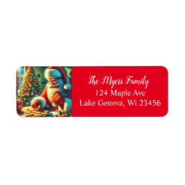 ヴィンテージクリスマスサン食べタのクッキー ラベル