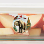 ヴィンテージクリスマスサーカスギフトラベル ラベル (貼付)