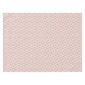 ヴィンテージクリスマスシカとキノコの家のパターン テーブルクロス (正面(横))