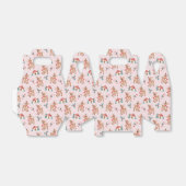 ヴィンテージクリスマスシカとキノコの家のパターン フェイバーボックス (折り畳みなし)