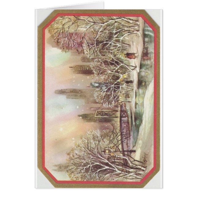 ヴィンテージクリスマスシティシーン (正面)