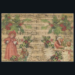 ヴィンテージクリスマスシリーズデザイン5 薄葉紙<br><div class="desc">ヴィンテージクリスマスクリスマスシリーズデザイン：デコページのオブジェクトを飾るために、または単に贈り物にエレガンスを追加するために使用するシリーズ。</div>