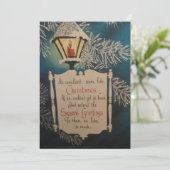 ヴィンテージクリスマスシーズンの挨拶 シーズンカード (スタンド正面)