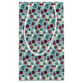 ヴィンテージクリスマスシーズンギフトドードル スモールペーパーバッグ (裏面)