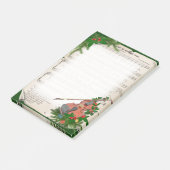 ヴィンテージクリスマスシート音楽とフェスティバルバイオリン ポストイット (アングル)