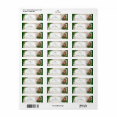 ヴィンテージクリスマスシート音楽とフェスティバルバイオリン ラベル (フルシート)