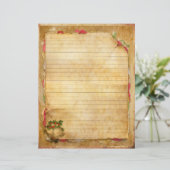 ヴィンテージクリスマスジャーナルのスクラップブック紙 (スタンド正面)