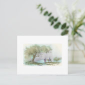 ヴィンテージクリスマスジャーニーカード シーズンポストカード (スタンド正面)