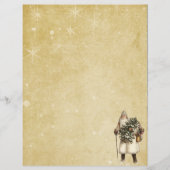 ヴィンテージクリスマススクラップブック紙 (正面)