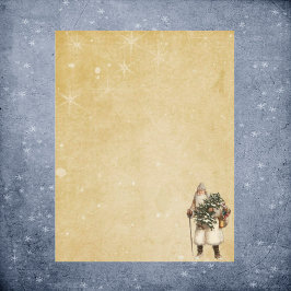 ヴィンテージクリスマススクラップブック紙