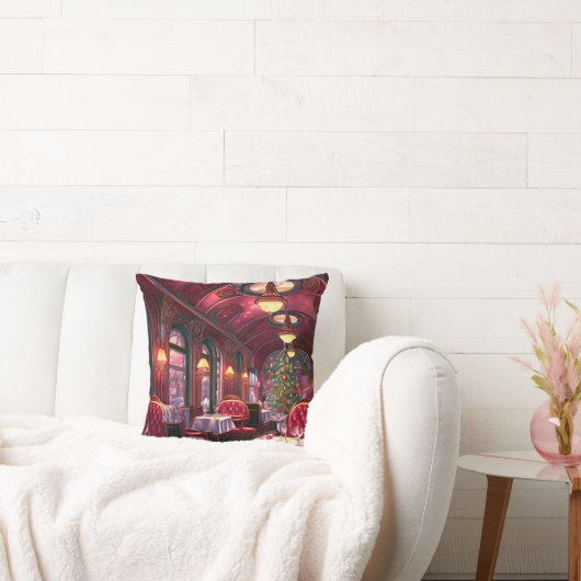 ヴィンテージクリスマススリープ表現レストラン クッション (ソファ)