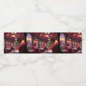 ヴィンテージクリスマススリープ表現レストラン ペットボトルラベル (シングルラベル)