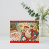 ヴィンテージクリスマスセントニック シーズンポストカード (スタンド正面)