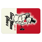 ヴィンテージクリスマスソノマンゴーズマグネット マグネット (横)