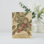 ヴィンテージクリスマスソリ シーズンポストカード (スタンド正面)