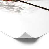 ヴィンテージクリスマスタウンのポスター ポスター (角)