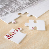 ヴィンテージクリスマスタウンパズル ジグソーパズル (側面)