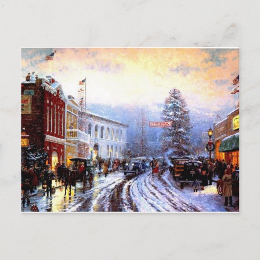 ヴィンテージクリスマスタウン シーズンポストカード (正面)