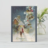 ヴィンテージクリスマスチャーチギャザリング シーズンカード (スタンド正面)