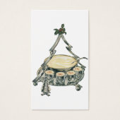 ヴィンテージクリスマスツリーのパンチボウルの卵 (正面)