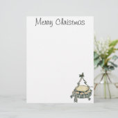 ヴィンテージクリスマスツリーのパンチボウルの卵 (スタンド正面)