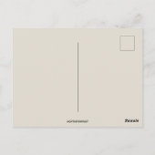 ヴィンテージクリスマスツリーの検索 ポストカード (裏面)