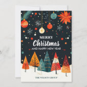 ヴィンテージクリスマスツリーズ事業 シーズンカード (正面)