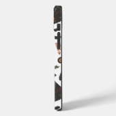 ヴィンテージクリスマスツリーポインセチア Case-Mate iPhoneケース (裏面 / 左)