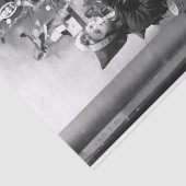 ヴィンテージクリスマスティッシュペーパーガールショップおもちゃ1939 薄葉紙 (詳細)