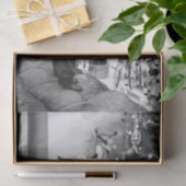 ヴィンテージクリスマスティッシュペーパーガールショップおもちゃ1939 薄葉紙 (ギフト)